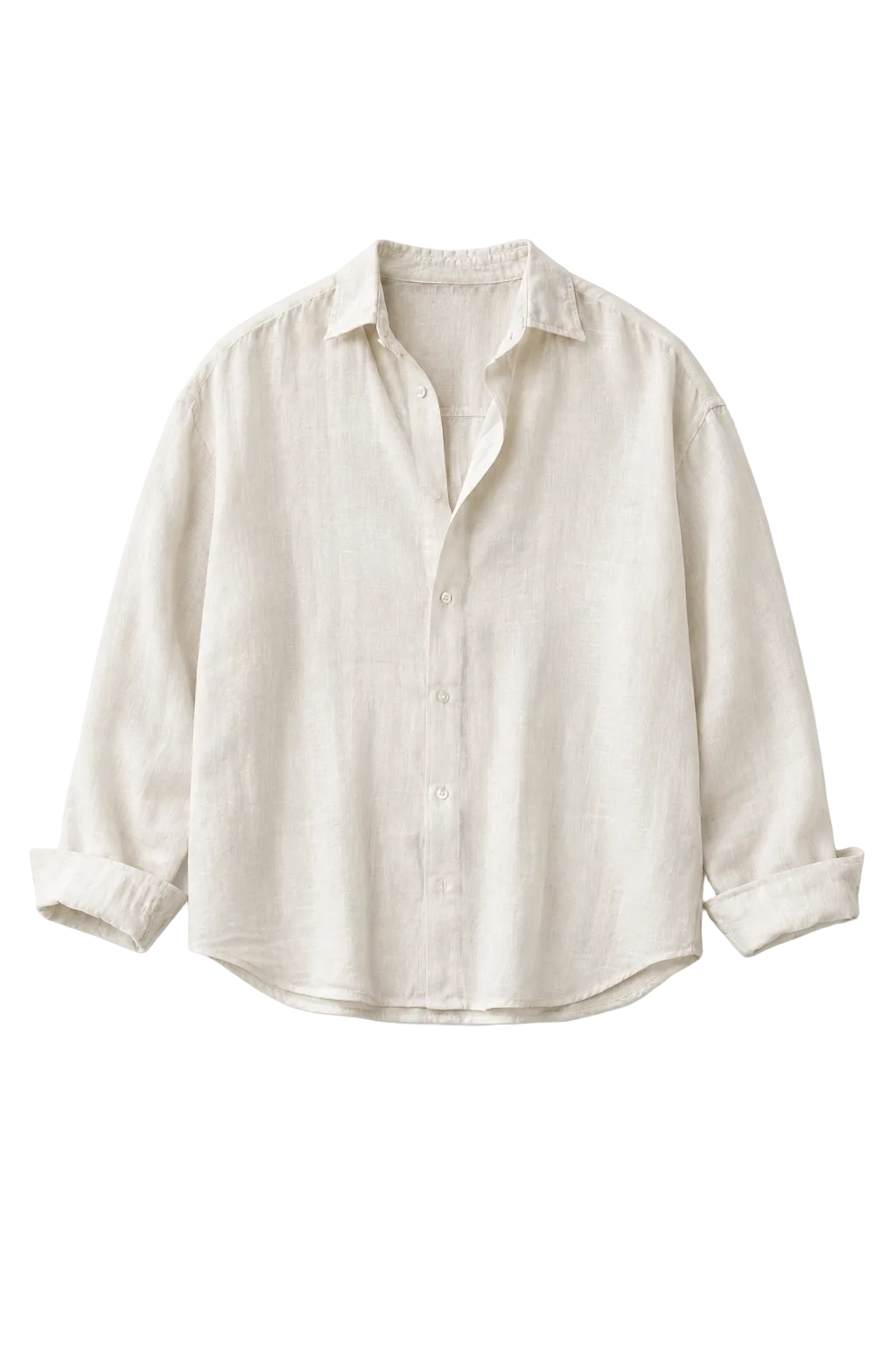 Dune Linen Shirt - White
