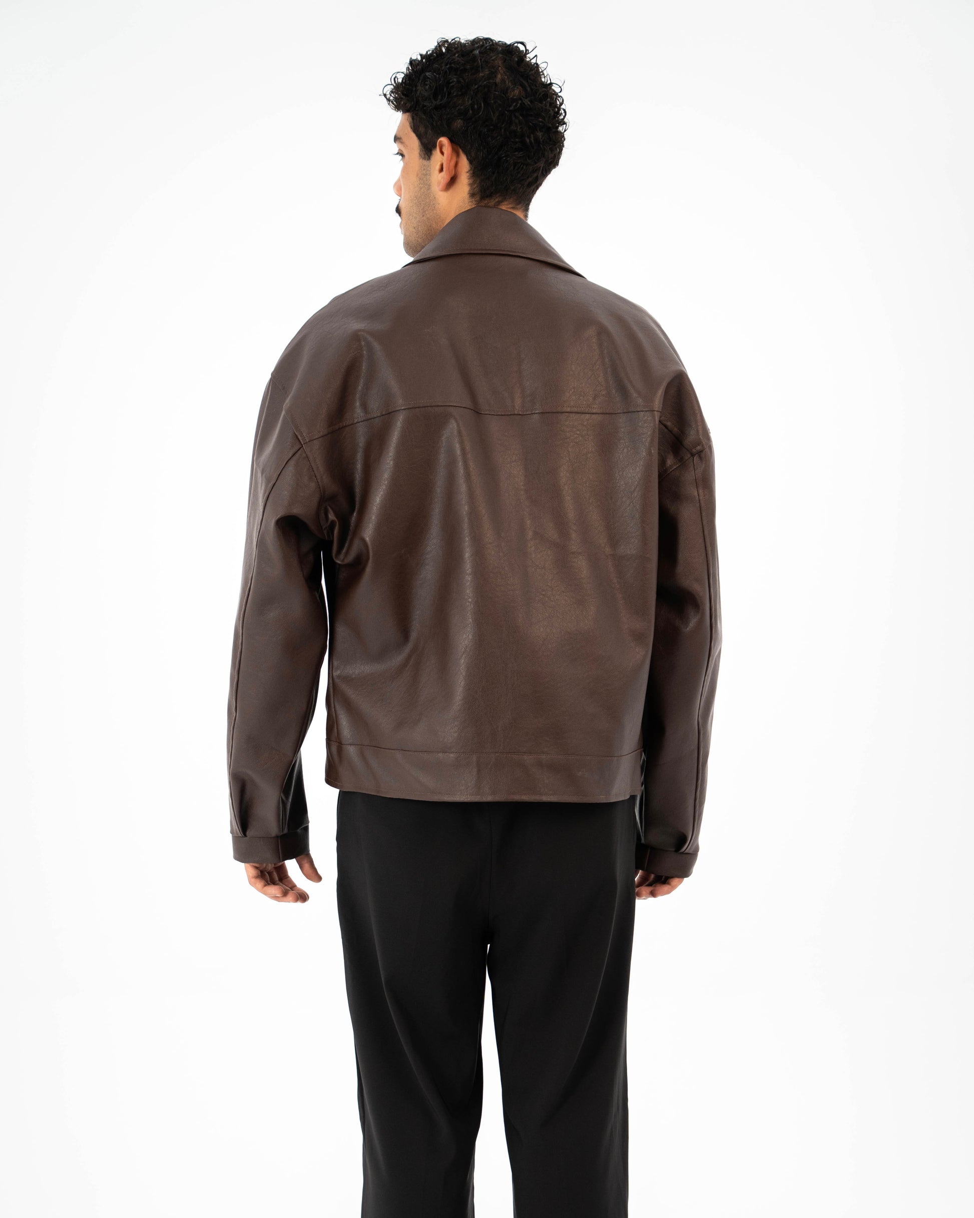 Ember Leather Jacket - Brown