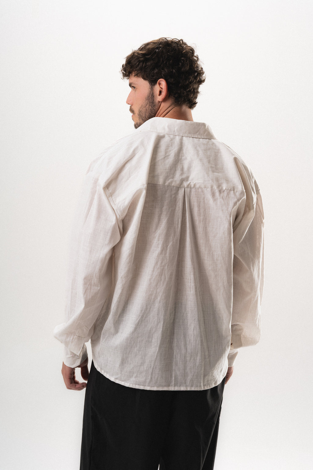 Dune Linen Shirt - White