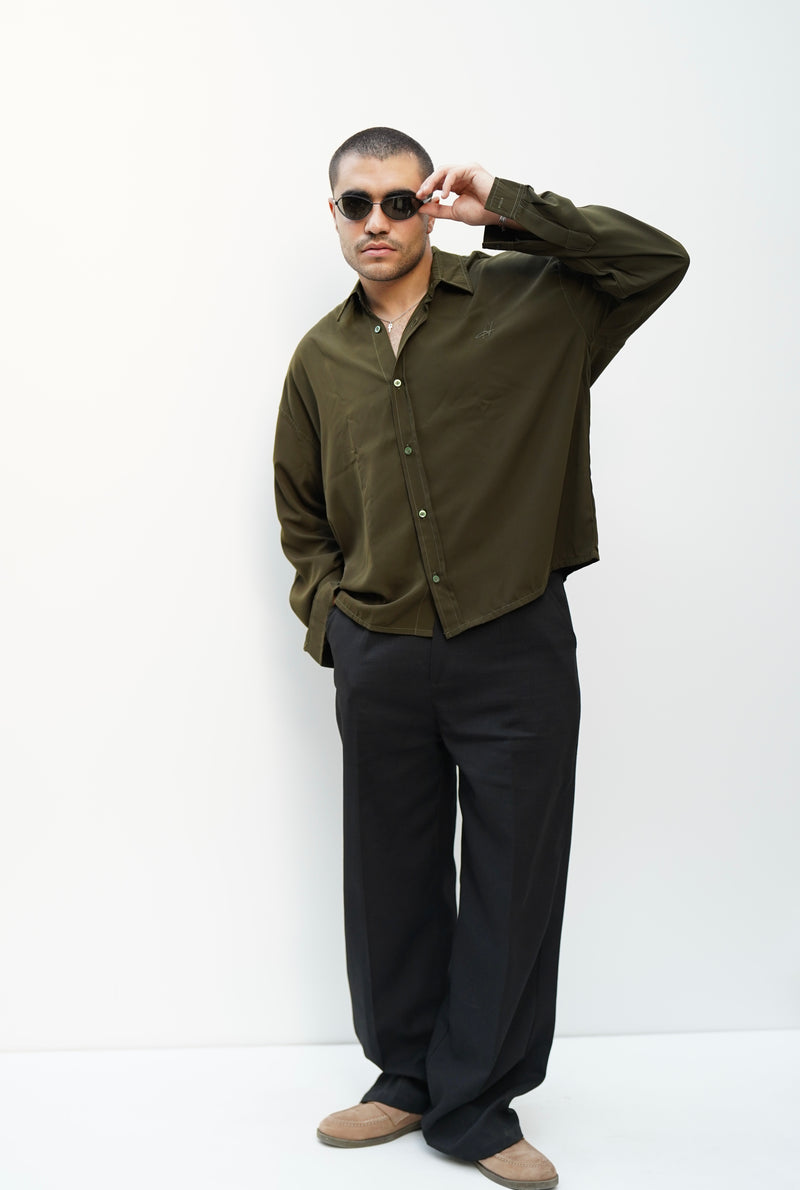 Olive Silen Shirt