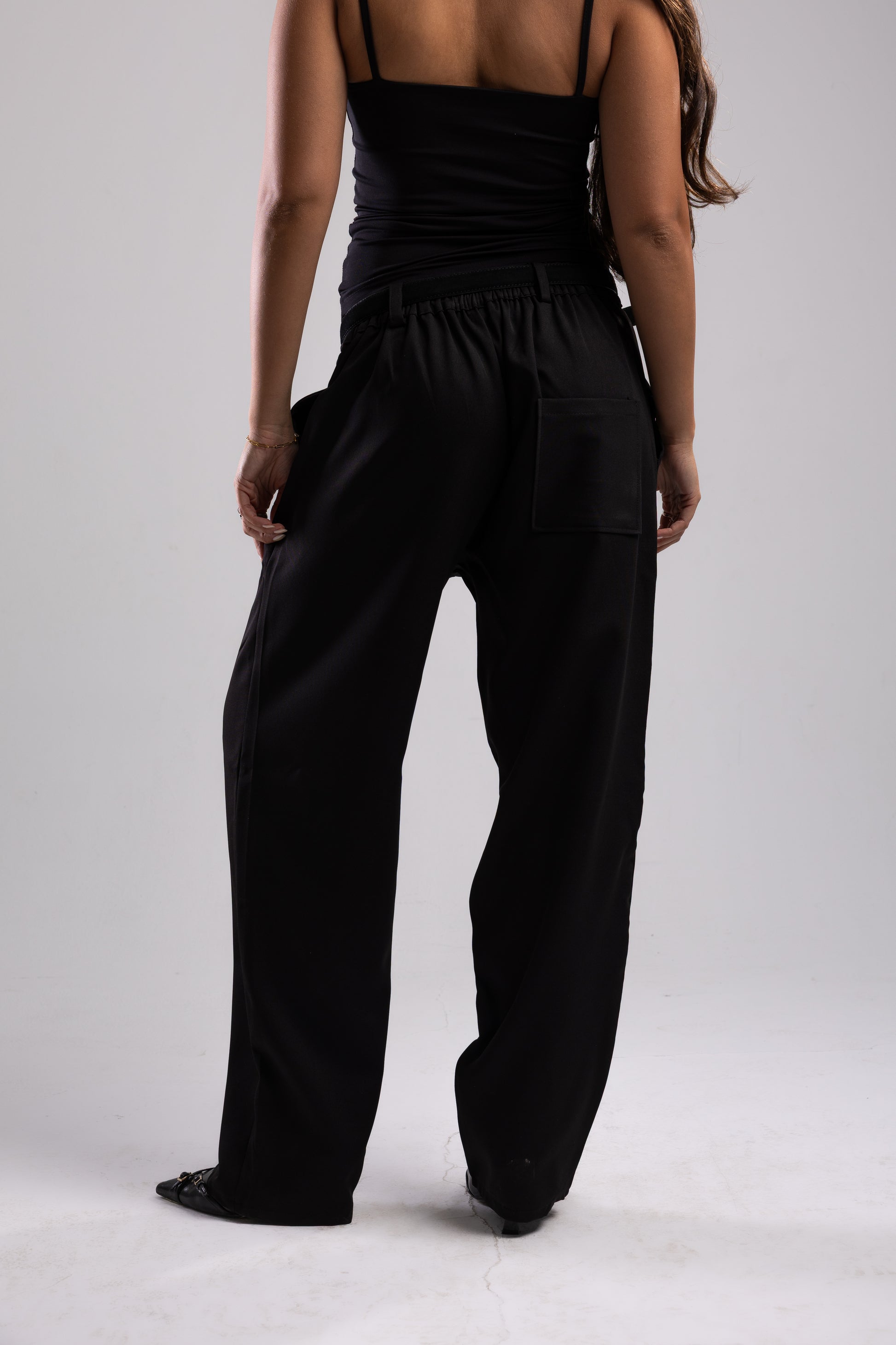 Work Tailored Trousers - Black
