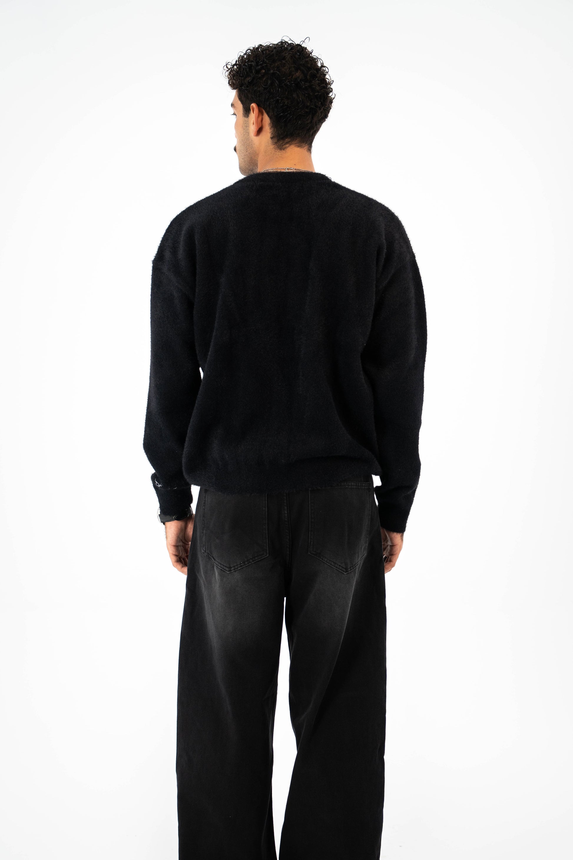 Lune Knit Sweater - Black