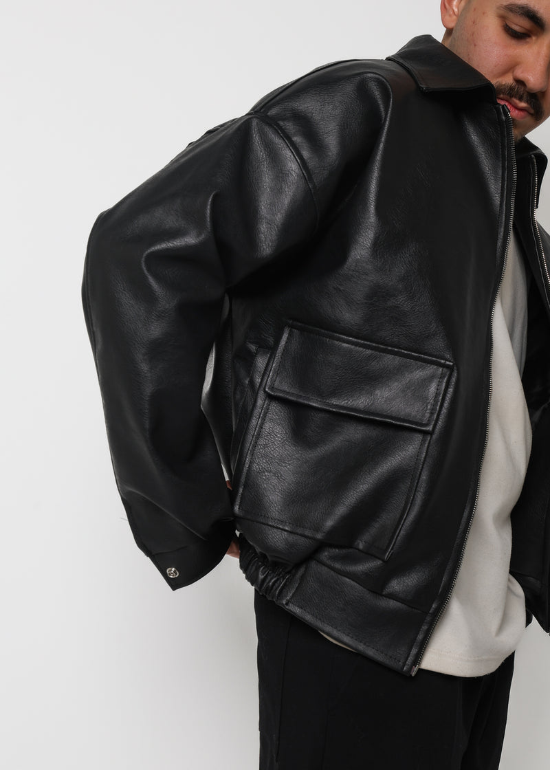 Bulk Hard Leather Jacket