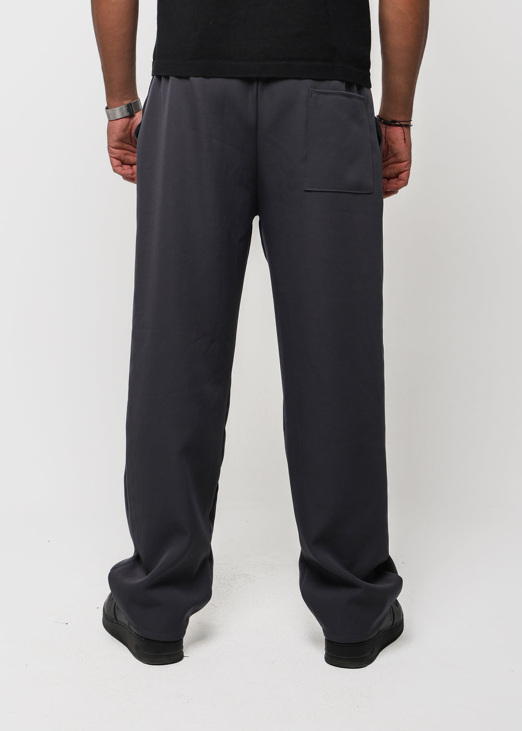Work Tailored Trousers - Dark Grey